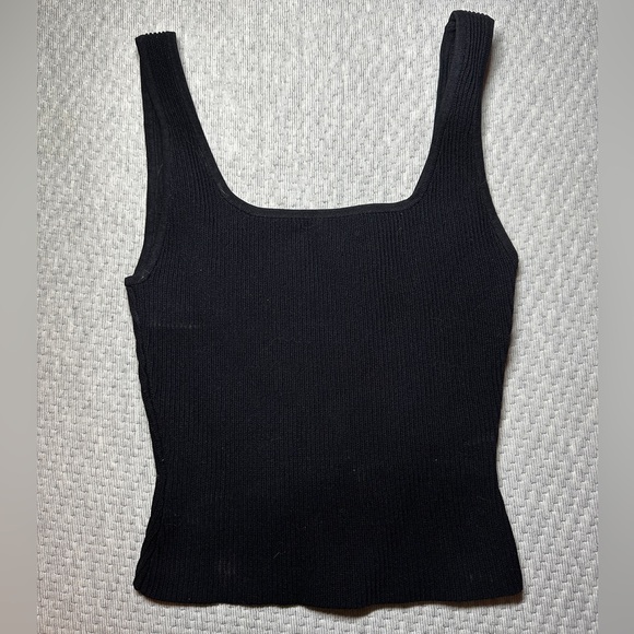 Babaton Sculptknit Squareneck Tank - Picture 3 of 4